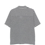 Camicia a maniche corte a righe in blu Simkhai - uomo 