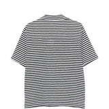 Camicia a maniche corte a righe in blu Simkhai - uomo 