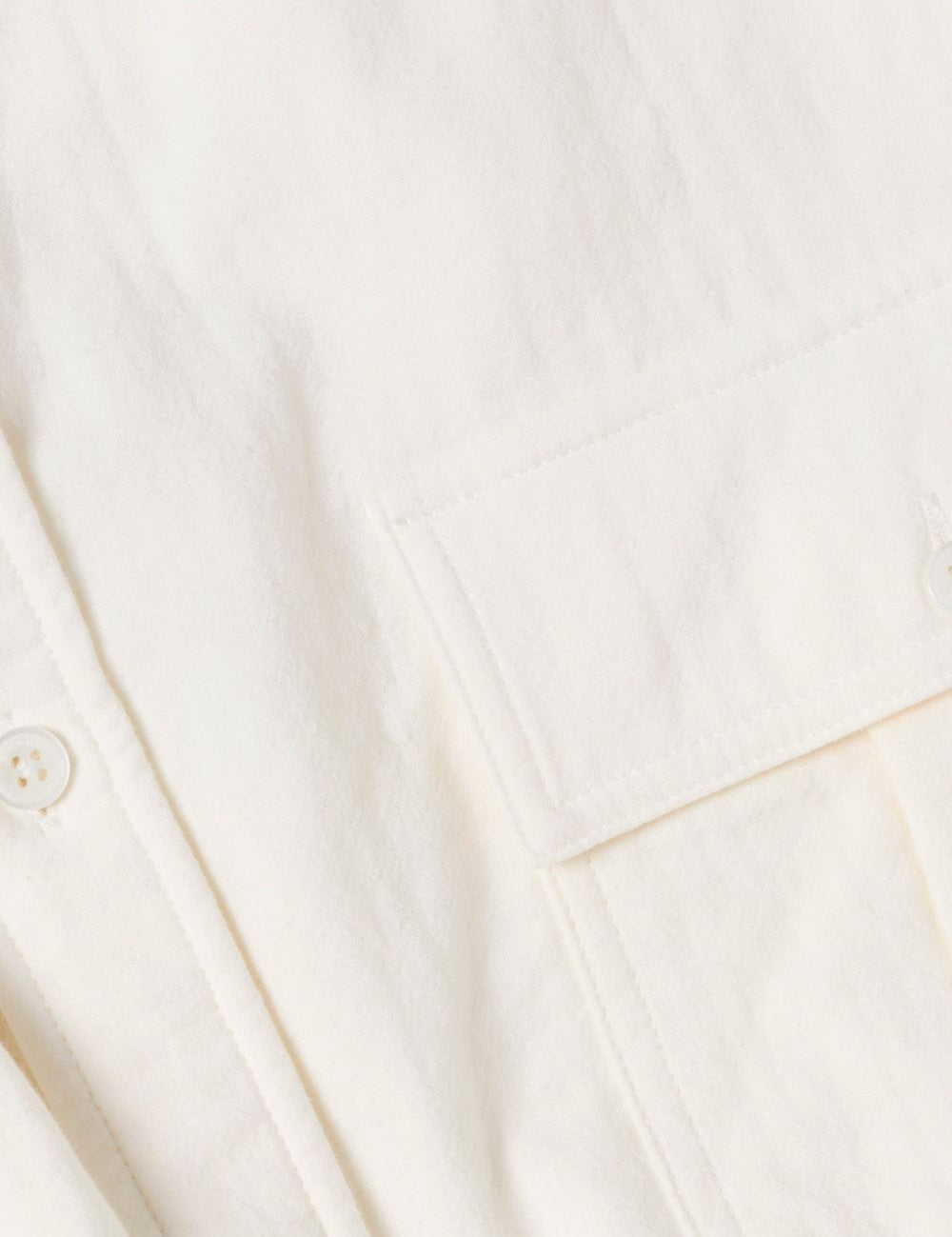 CAMICIA CON TASCHE PARKES  IN AVORIO SIMKHAI - UOMO 
