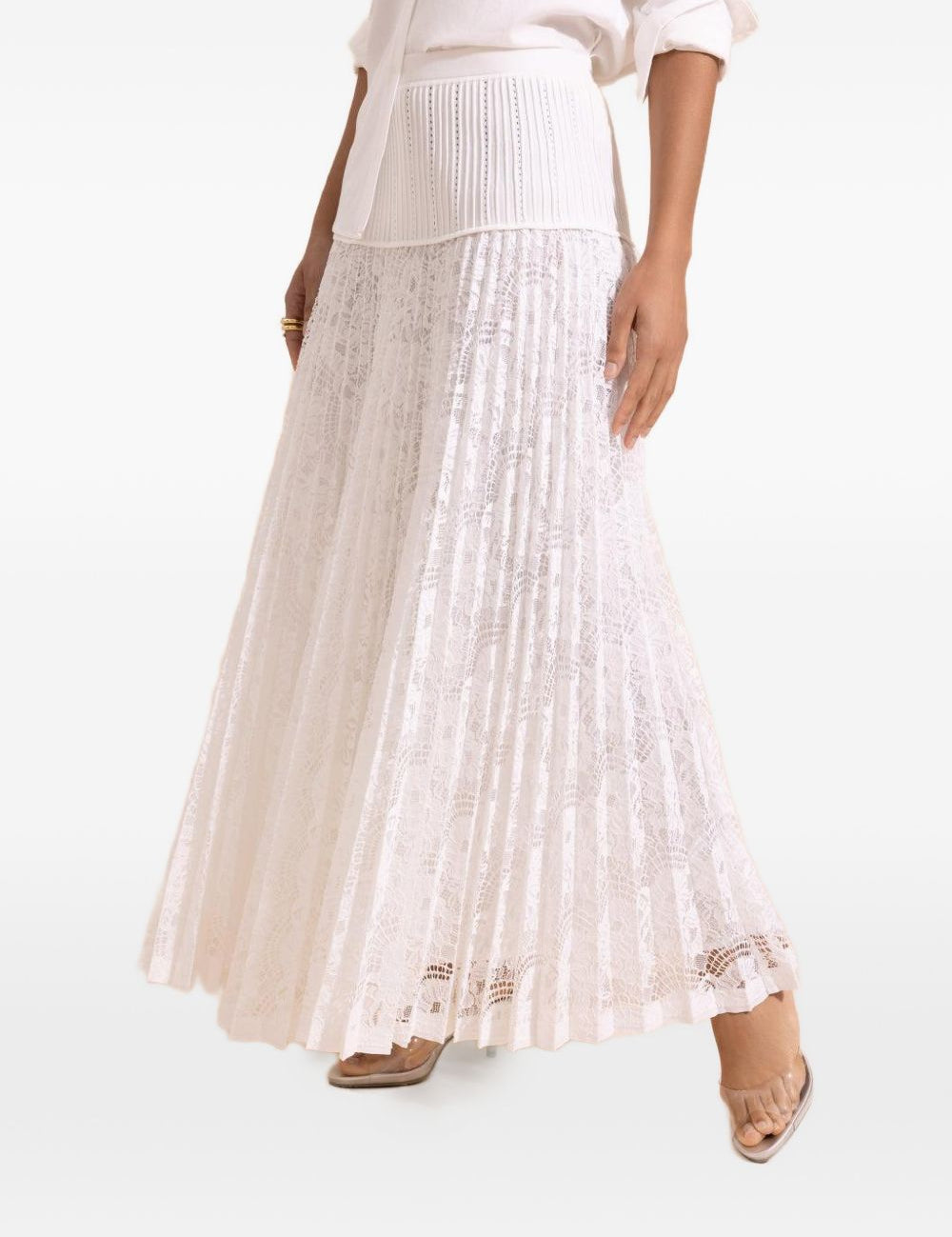 Gonna maxi verona in avorio Simkhai - donna 
