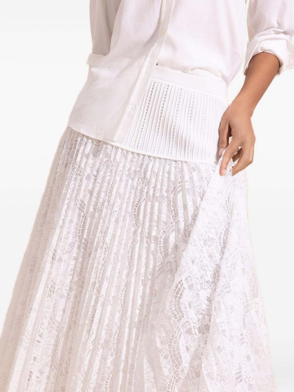 Gonna maxi verona in avorio Simkhai - donna 