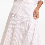 Gonna maxi verona in avorio Simkhai - donna 