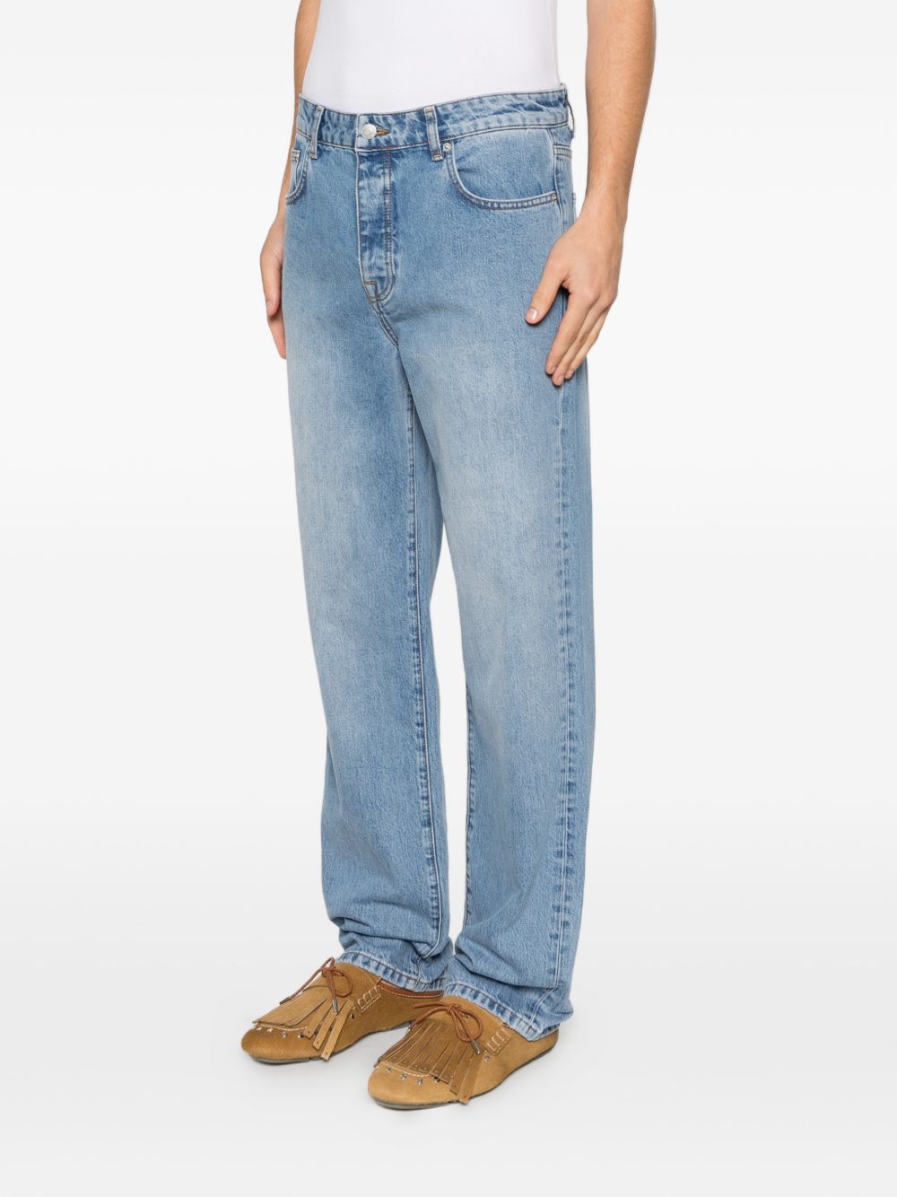 Jeans a gamba dritta in blu Simkhai - donna 