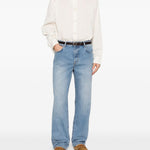 Jeans a gamba dritta in blu Simkhai - donna 