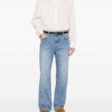 Jeans a gamba dritta in blu Simkhai - donna 