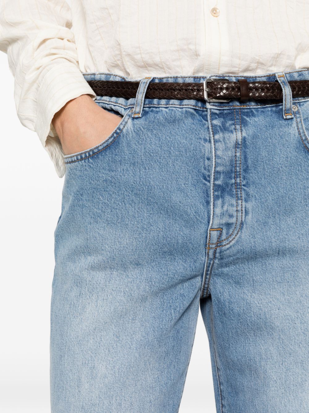 Jeans a gamba dritta in blu Simkhai - donna 