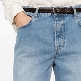 Jeans a gamba dritta in blu Simkhai - donna 