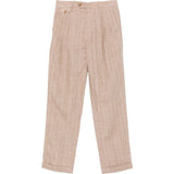 Pantaloni a righe in beige Simkhai - uomo 