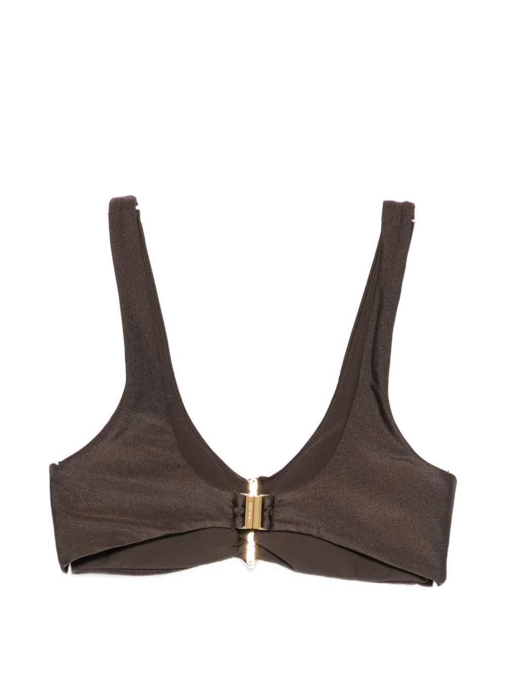 BIKINI TOP VEyRA SHELL in marrone Simkhai - donna 