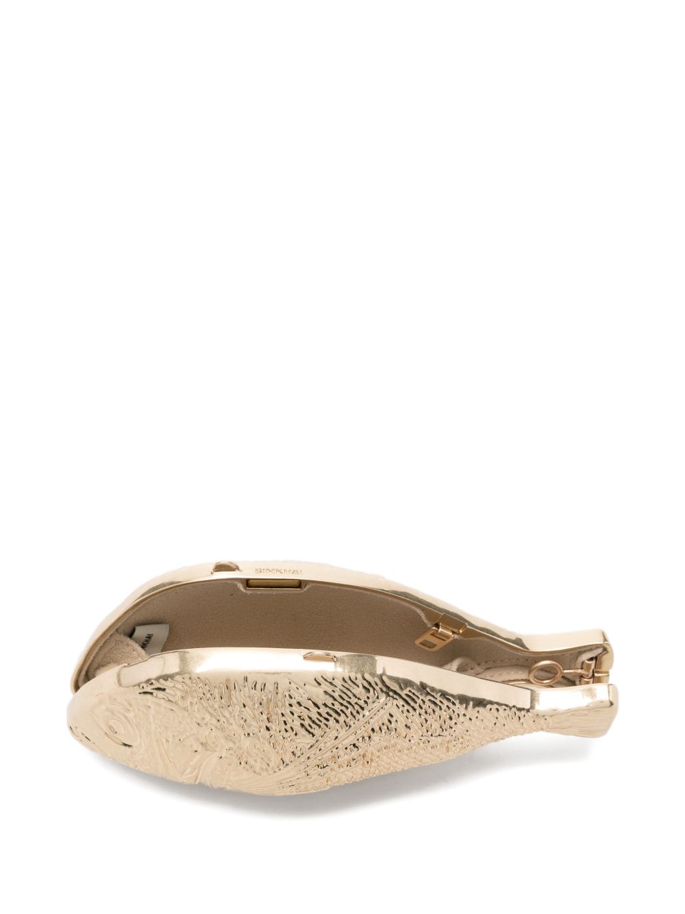 Borsa clutch splash in oro Simkhai - donna 