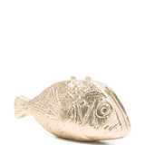 Borsa clutch splash in oro Simkhai - donna 