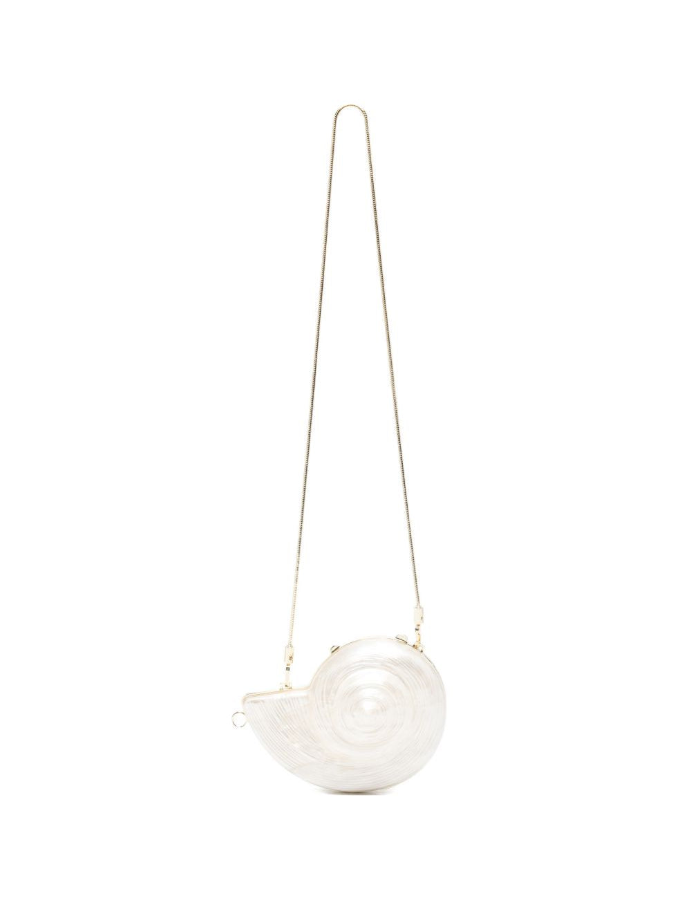 Borsa clutch marion shell in avorio Simkhai - donna 