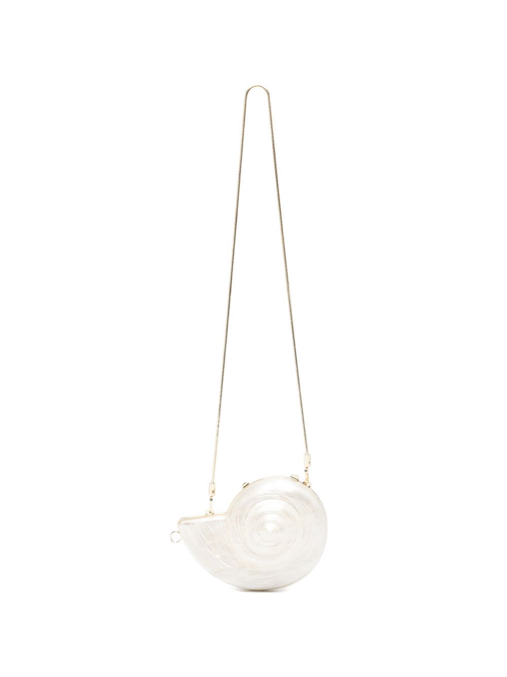 Borsa clutch marion shell in avorio Simkhai - donna 