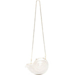 Borsa clutch marion shell in avorio Simkhai - donna 