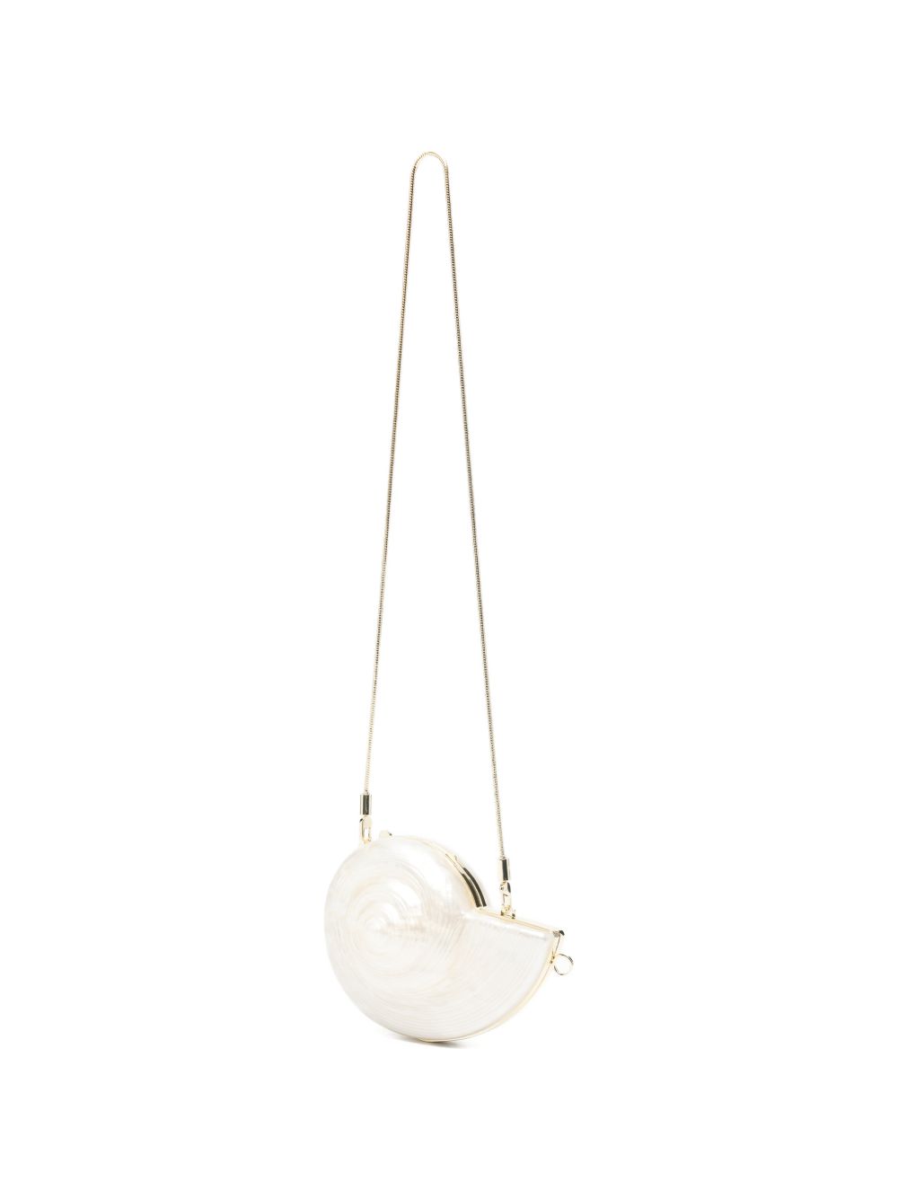 Borsa clutch marion shell in avorio Simkhai - donna 