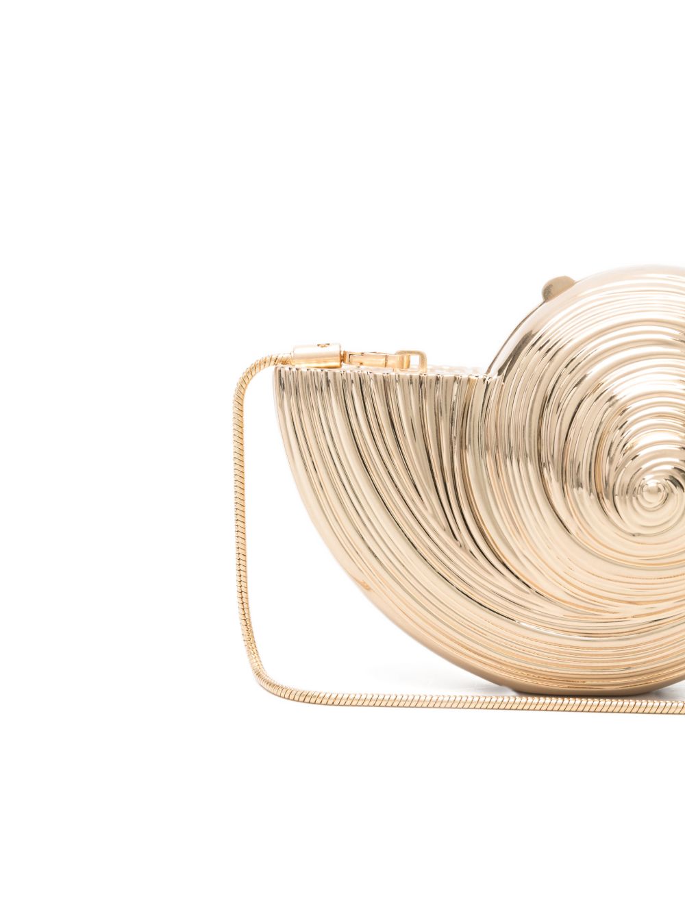 Borsa clutch marion shell in oro Simkhai - donna 