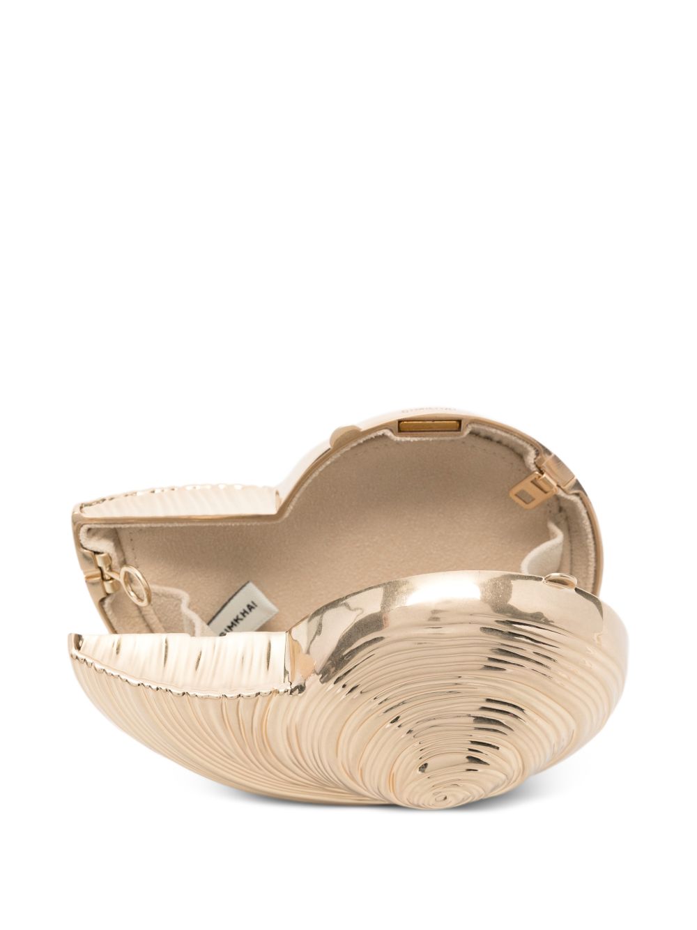 Borsa clutch marion shell in oro Simkhai - donna 