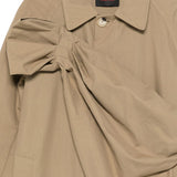 Cappotto con fiocco in beige Simone Rocha - donna 