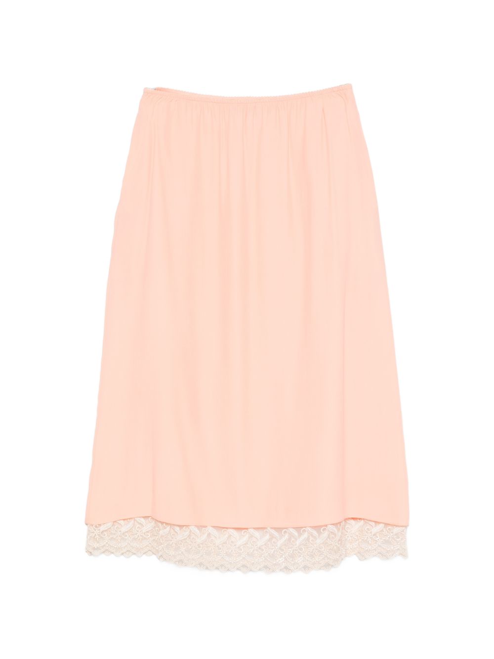 Gonna midi con orlo in pizzo rosa Simone Rocha - donna 