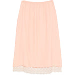 Gonna midi con orlo in pizzo rosa Simone Rocha - donna 