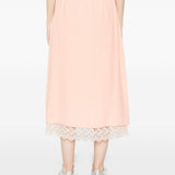 Gonna midi con orlo in pizzo rosa Simone Rocha - donna 
