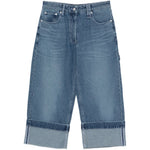Jeans con risvolto in blu Simone rocha - donna 