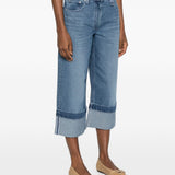 Jeans con risvolto in blu Simone rocha - donna 