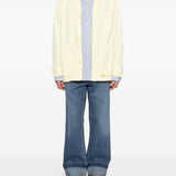 Jeans con risvolto in blu Simone rocha - uomo 