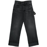 Jeans con risvolto in grigio Simone rocha - uomo 