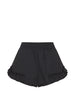 Pantaloncini con volant in nero Simone rocha - donna