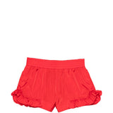 Mini shorts con volant in rosso Simone rocha - donna 