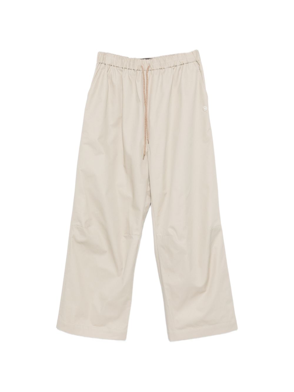 pantaloni con elastico in beige simone rocha - uomo 