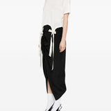 T-shirt con fiocchi in bianco Simone Rocha - donna 