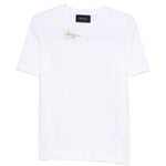 T-shirt con applicazioni in bianco Simone rocha - donna 