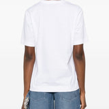 T-shirt con applicazioni in bianco Simone rocha - donna 