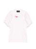 Simone Rocha pink puff sleeve T-shirt - women