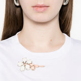 T-shirt con maniche a sbuffo in bianco Simone rocha - donna 