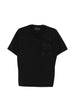 Men's Black Simone Rocha T-shirt with Floral Appliqués