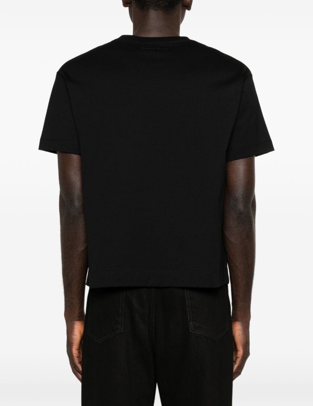 T-shirt con applicazioni di fiori in nero Simone rocha - uomo 