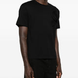 T-shirt con applicazioni di fiori in nero Simone rocha - uomo 