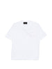 T-shirt con applicazioni di fiori in bianco Simone rocha - uomo