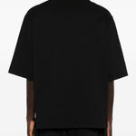 Polo con applicazioni di fiori in nero Simone rocha - uomo 