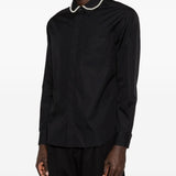 Camicia con decorazione di perline in nero Simone rocha - uomo 