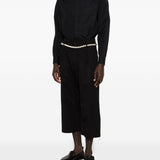 Camicia con decorazione di perline in nero Simone rocha - uomo 