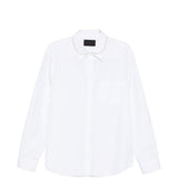 Camicia con decorazione di perline in bianco Simone rocha - uomo 