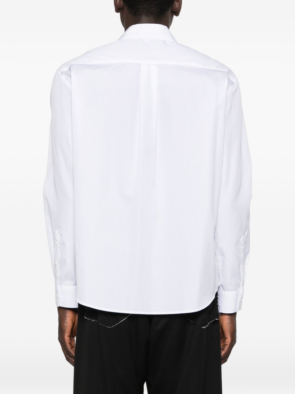 Camicia con decorazione di perline in bianco Simone rocha - uomo 