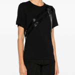 T-shirt con fiocco in nero Simone Rocha - donna 