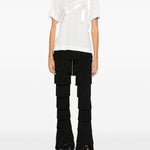 T-shirt con fiocco in bianco Simone rocha - donna 