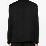Giacca monopetto con applicazioni floreale in nero Simone rocha - donna 