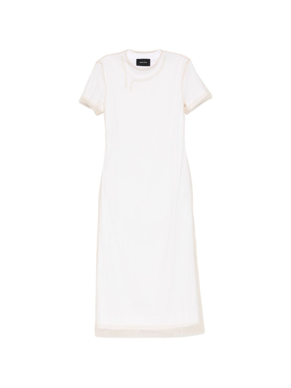 Abito con decorazione in bianco Simone Rocha - donna 